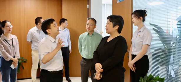 物產中大集團黨委委員、監(jiān)事長駱敏華率隊赴寧波公司開展主題教育調研