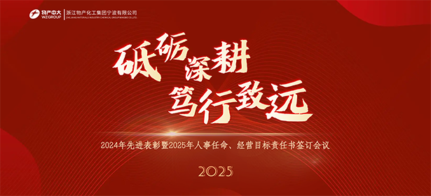 砥礪深耕 篤行致遠(yuǎn)——2024年先進(jìn)表彰暨2025年人事任命、經(jīng)營(yíng)目標(biāo)責(zé)任書(shū)簽訂會(huì)議